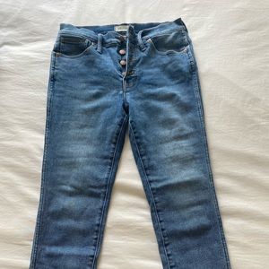 Madewell 10” High-Rise Skinny Jeans